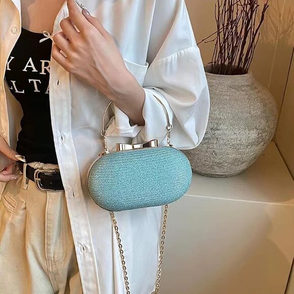 Women's Evening Handbag, Elegant Bling Crossbody Bag, Clutch Purses for Women Ev - Picture 3 of 7